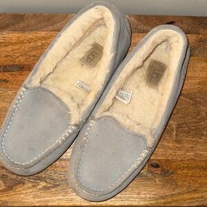 UGG Men's Light Gray Slip-On Loafers
